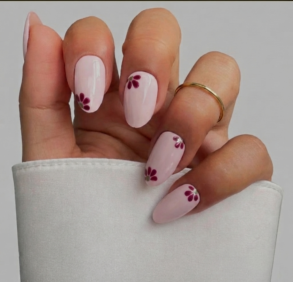 Wild Rose Whisper Nails