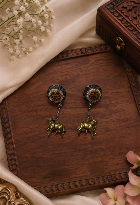 Nandi Charm Drop Earrings