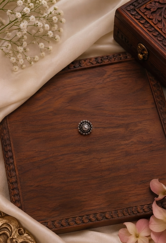 Kundan Sparkle Nose Pin