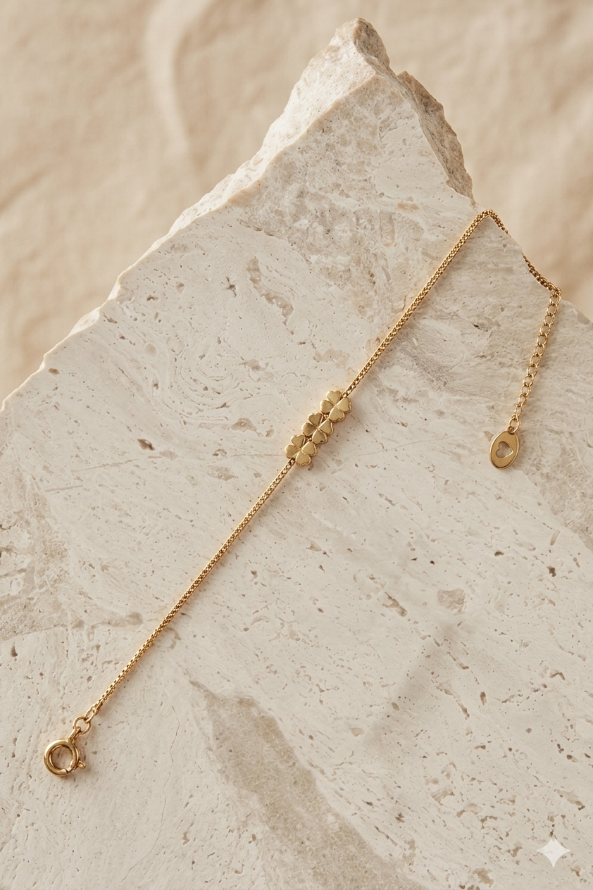 Delicate Gold Chain Bracelet
