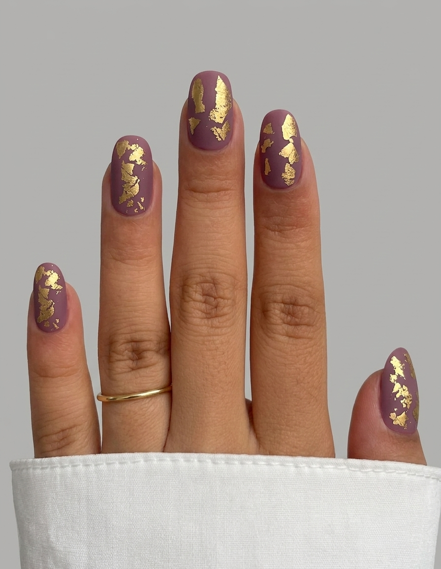 LAVENDER GOLD FOIL