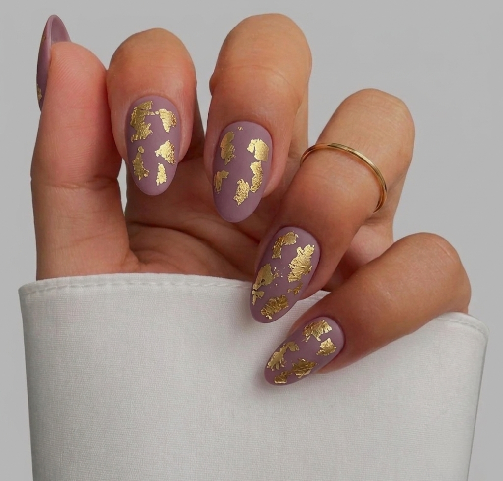 LAVENDER GOLD FOIL