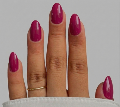 GLOSSY RASPBERRY PINK