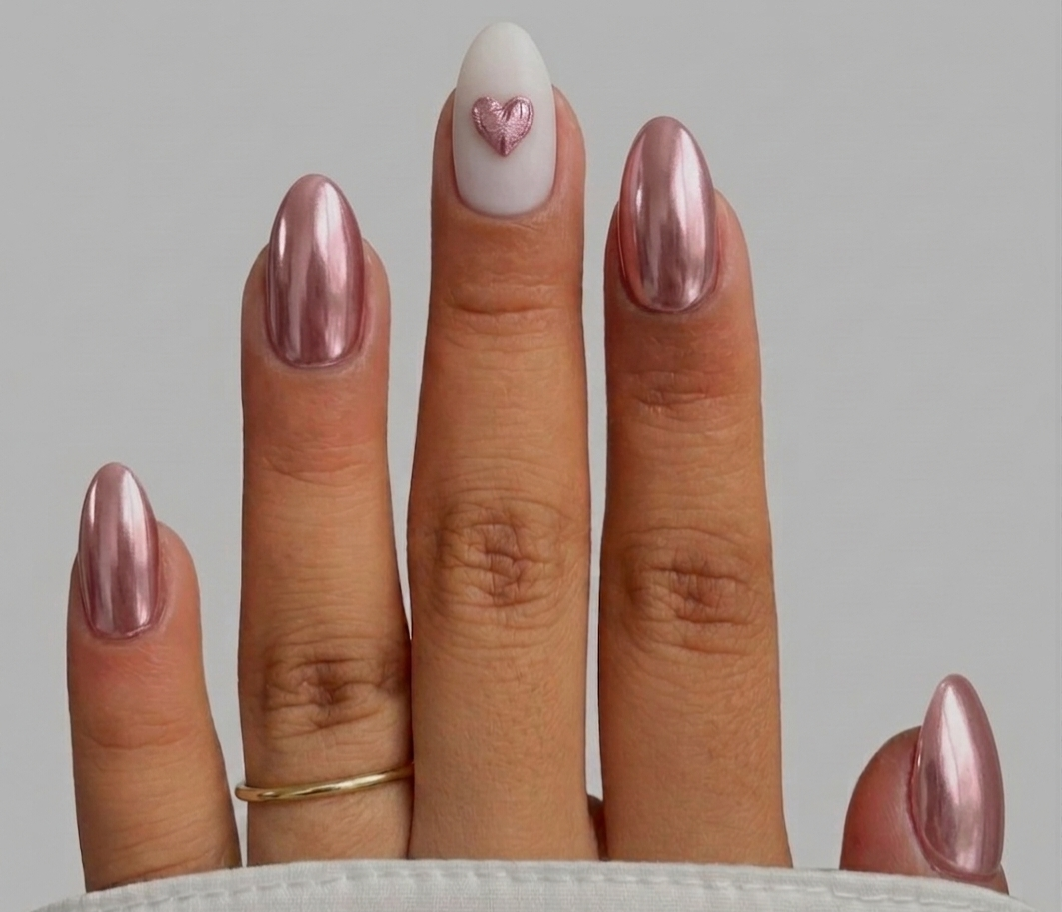 BLUSH CHROME HEART