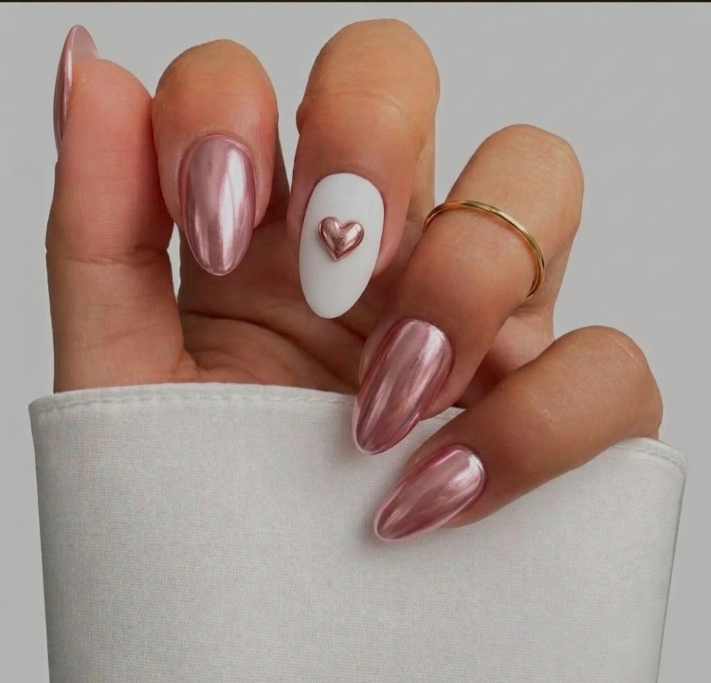 BLUSH CHROME HEART