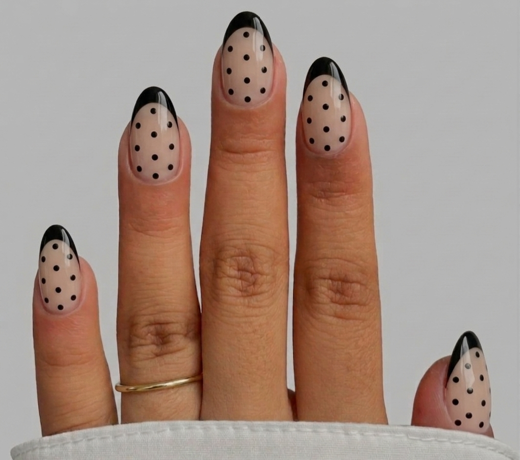 BLACK POLKA DOT