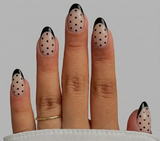 BLACK POLKA DOT