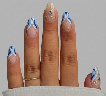 BABY BLUE EVIL EYE