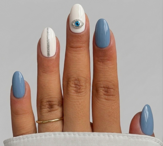 BLUE EVIL EYE WAVE