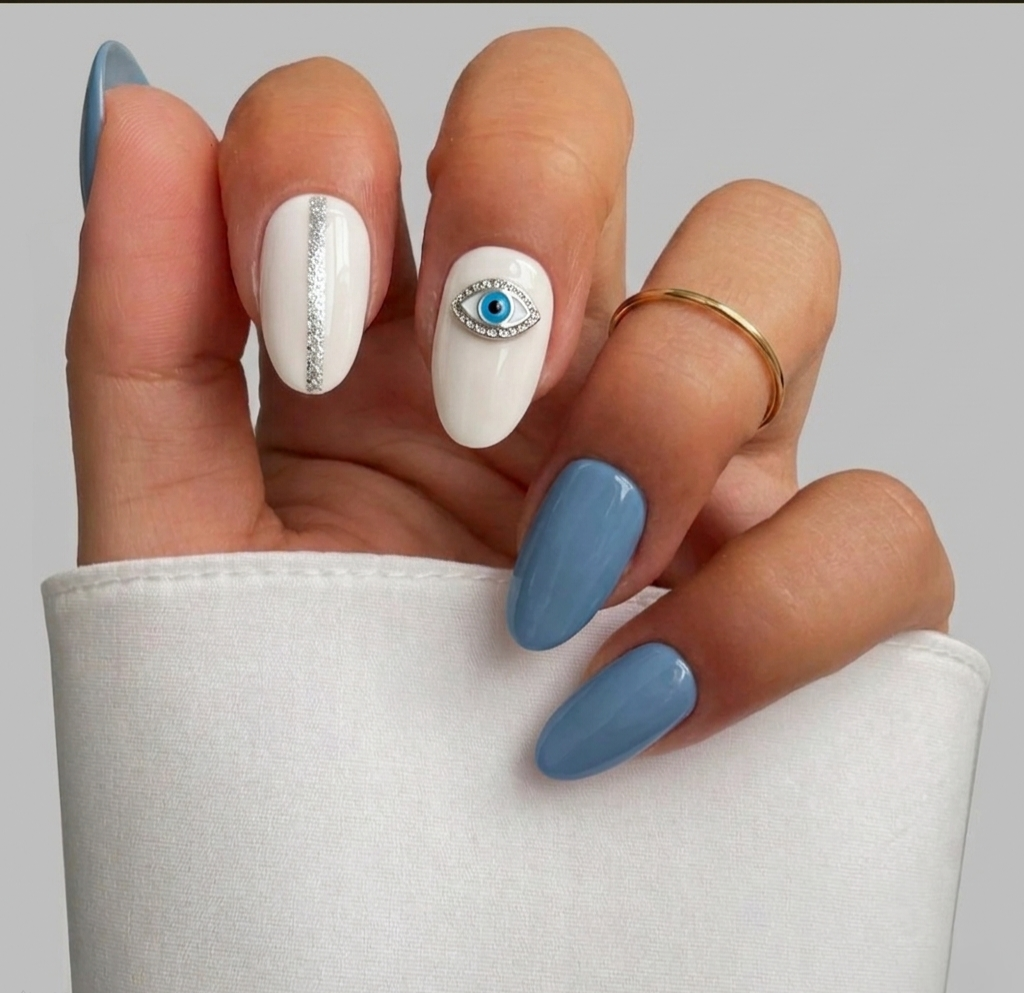 BLUE EVIL EYE WAVE